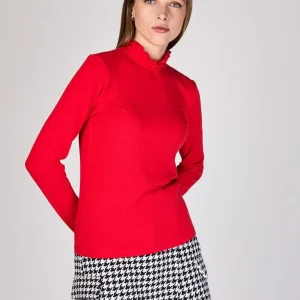 Polera Acanalada Rosa Eclipse