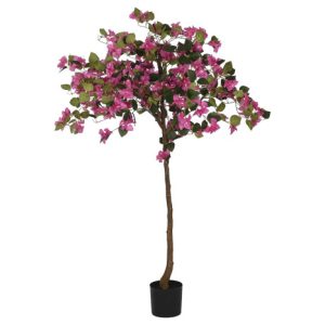 Árbol Artificial Buganvilla Fucsia de Exterior e Interior