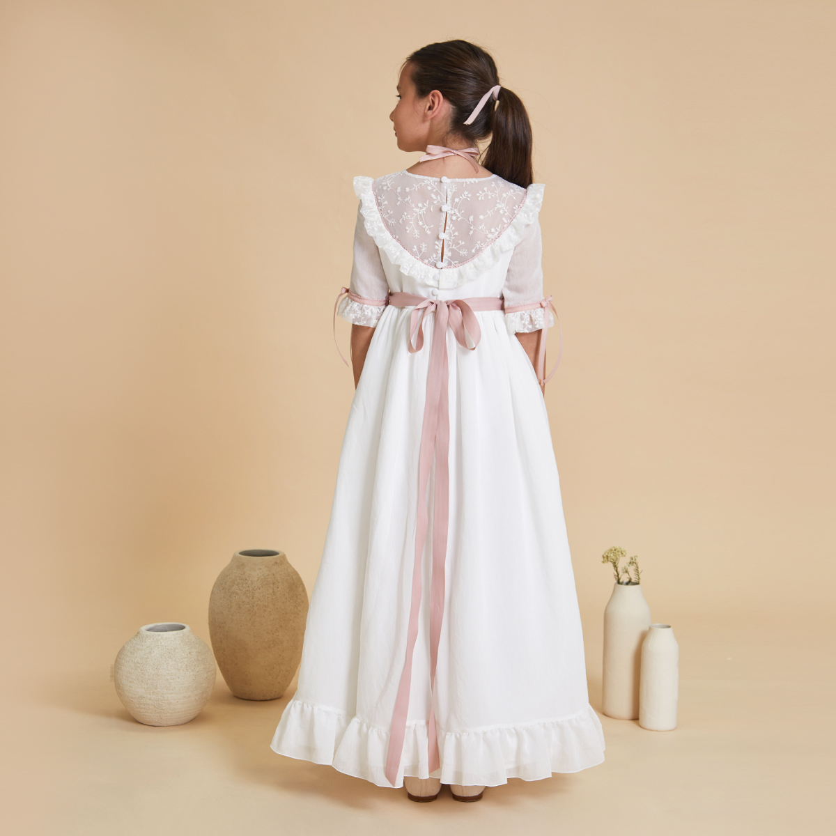 Vestido de Comunión Couture Jazmin - Imagen 4