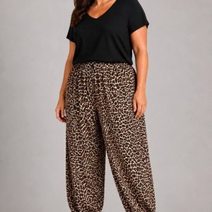 Pantalon Bombacho Leopardo