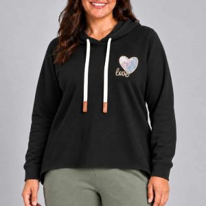 Sudadera Corazon Negra
