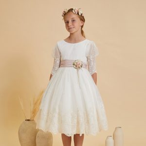Vestido Corto de Comunión Silvia