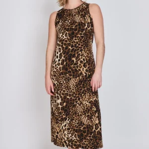 Vestido Elasticado Margarita Animal Animal Eclipse