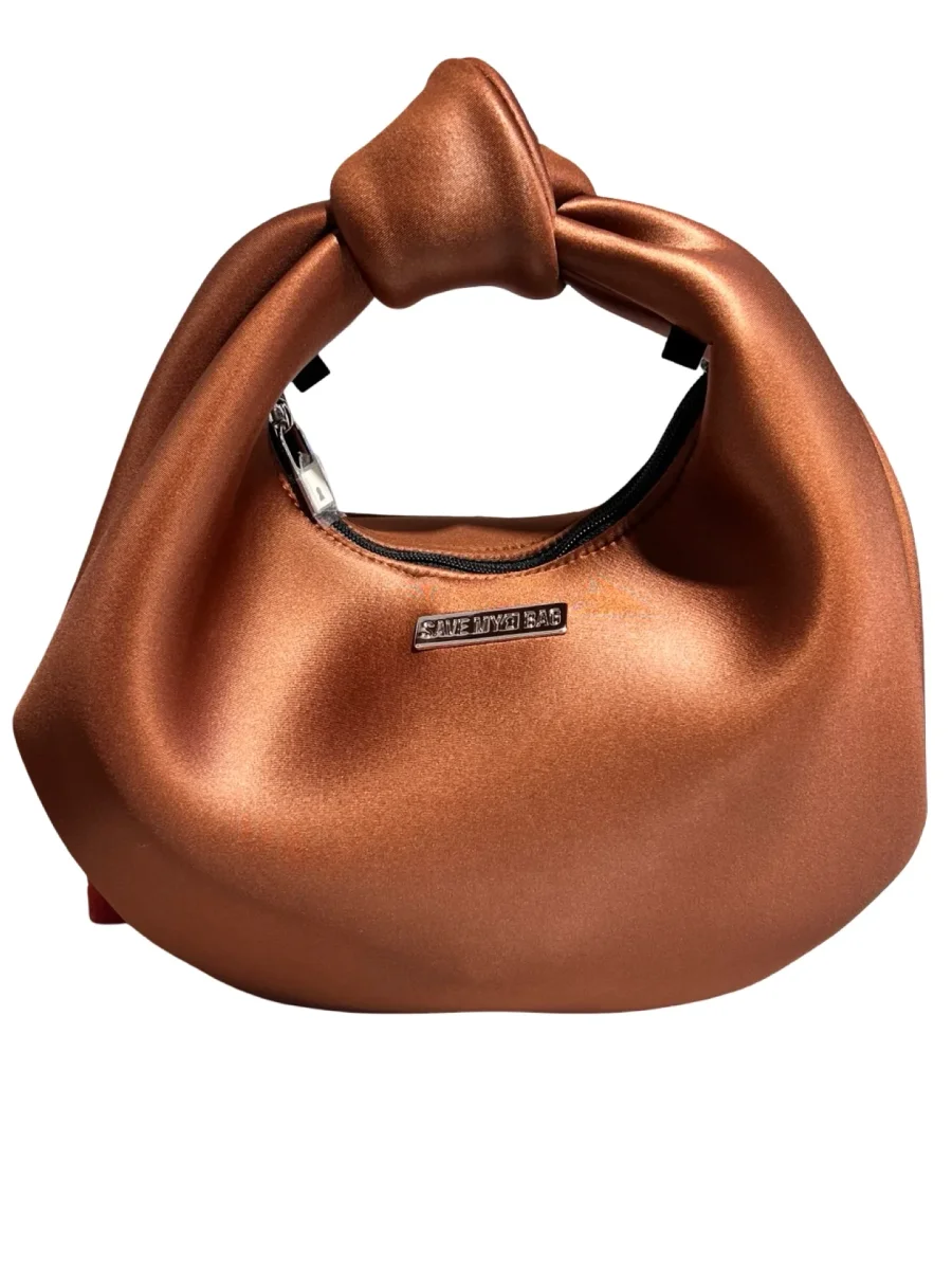 Bolso Save My Bag Candy Metalic Cognac - Imagen 3