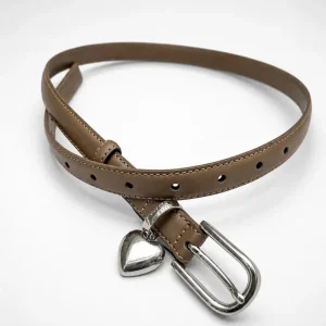 Cinturón con Charm Emma Camel