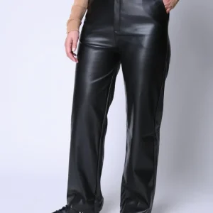 Pantalón Cuerina Magdalena Negro Eclipse