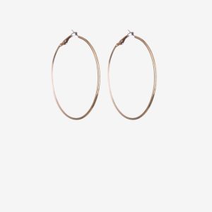 Pendientes aros grandes dorados