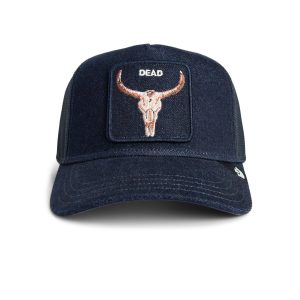 Gorra denim dead