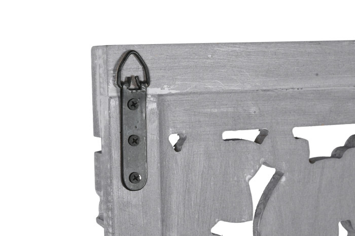 Cabecero Mandala Decorativo Panel Calado MDF Gris - Imagen 5