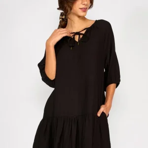 Vestido Corto Mara Negro