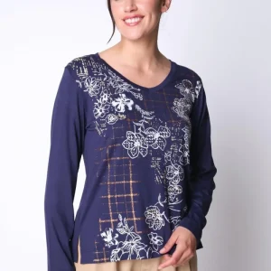 Polera Luz Azul Marino Woman by Eclipse