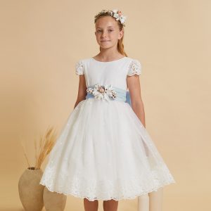 Vestido Corto de Comunión Antía