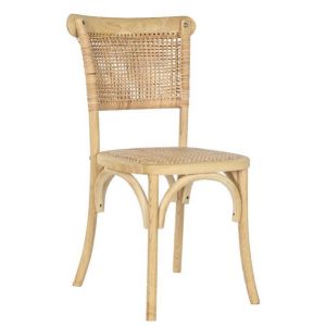 Silla de Comedor Olmo y Ratán Natural Sea Side
