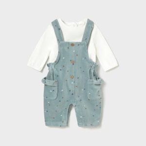Conjunto peto bebé Mayoral verde Ref. 2673 1-18 meses