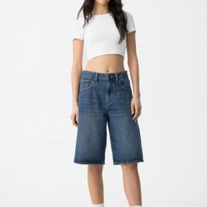 Short Taty azul medio