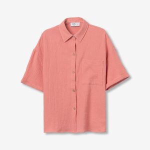 Camisa Bambulina coral