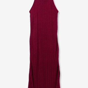 Vestido Menippe rojo fucsia