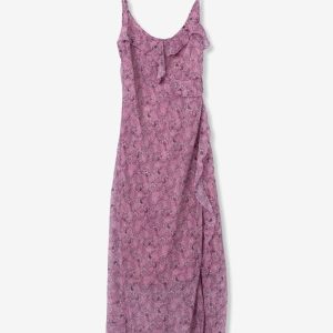 Vestido Paquita malva