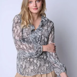 Blusa Virginia Gris Eclipse