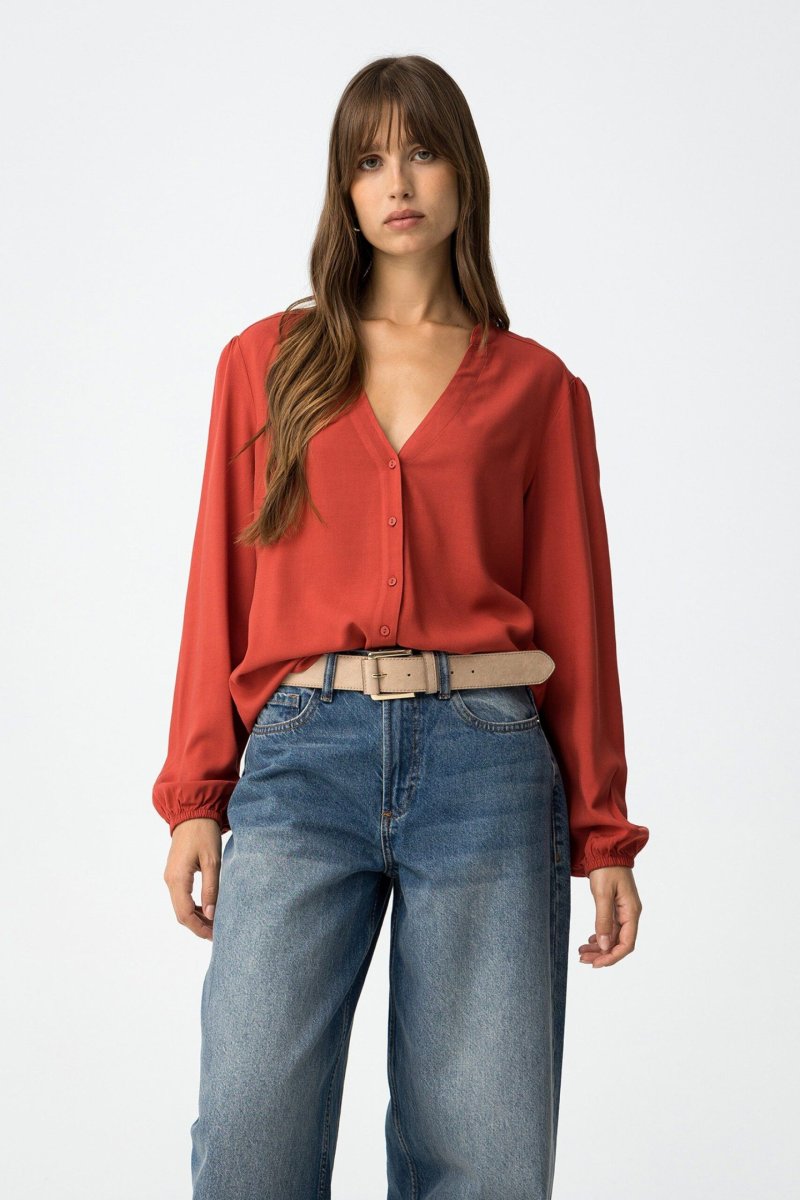 Camisa Qatar roja - Imagen 2