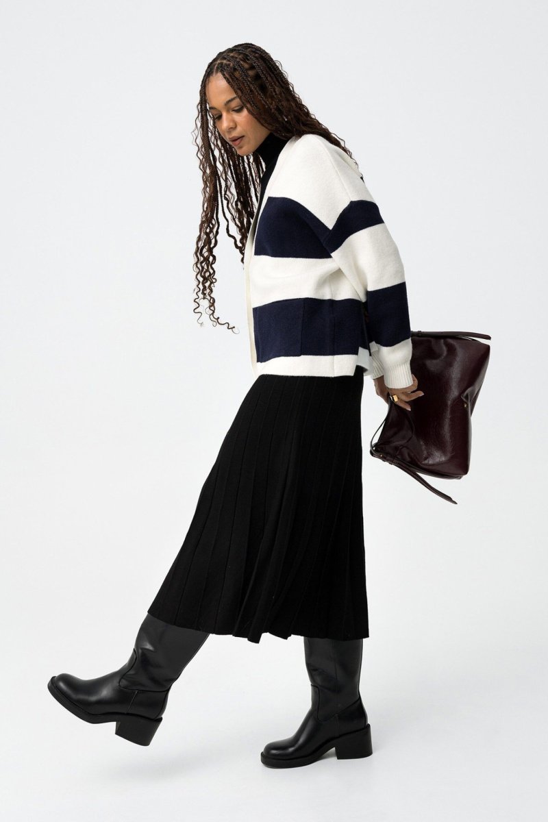 Falda punto Eadith negro - Imagen 6
