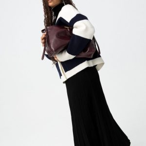 Falda punto Eadith negro