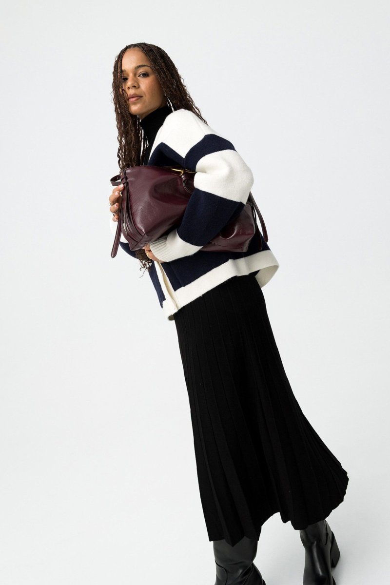 Falda punto Eadith negro - Imagen 2