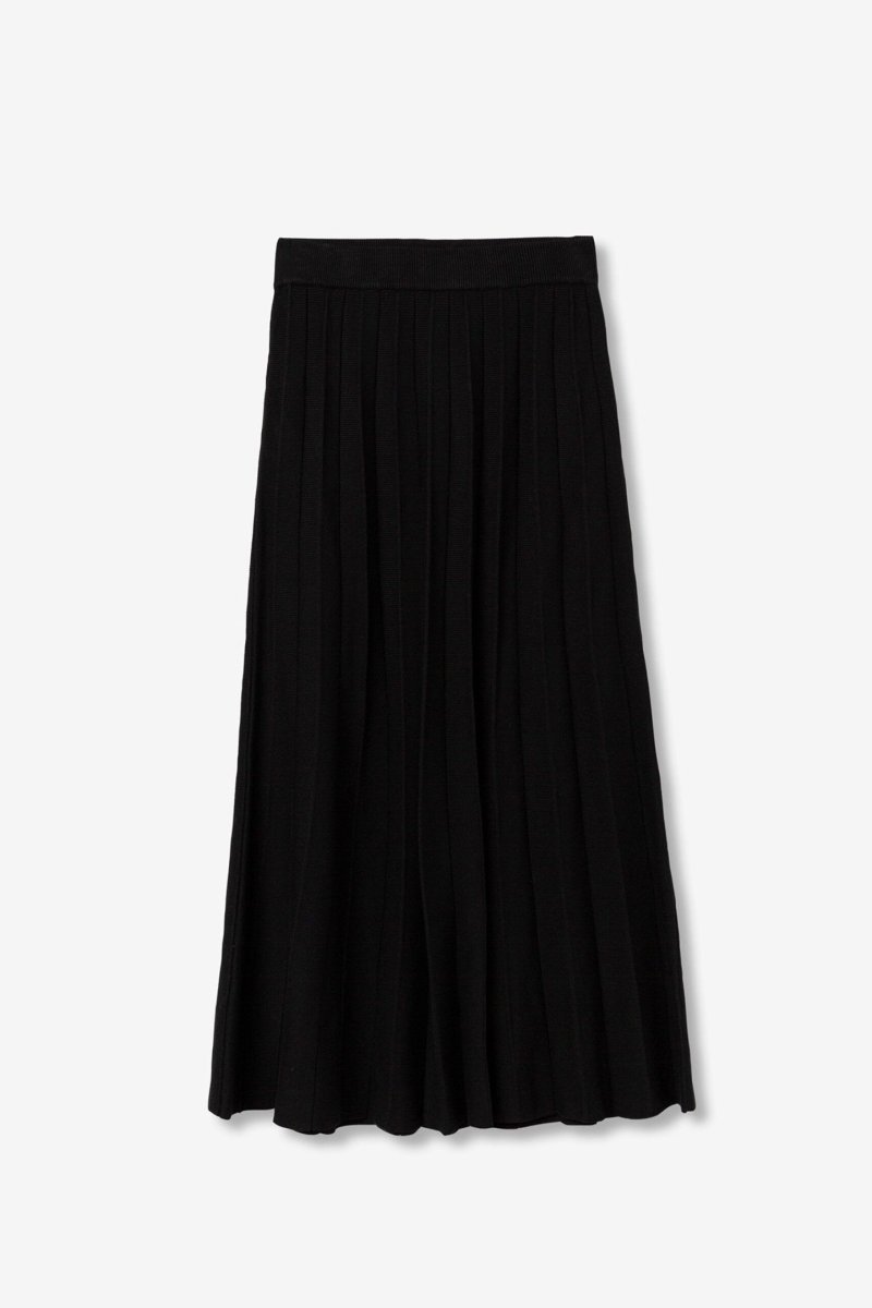 Falda punto Eadith negro - Imagen 5