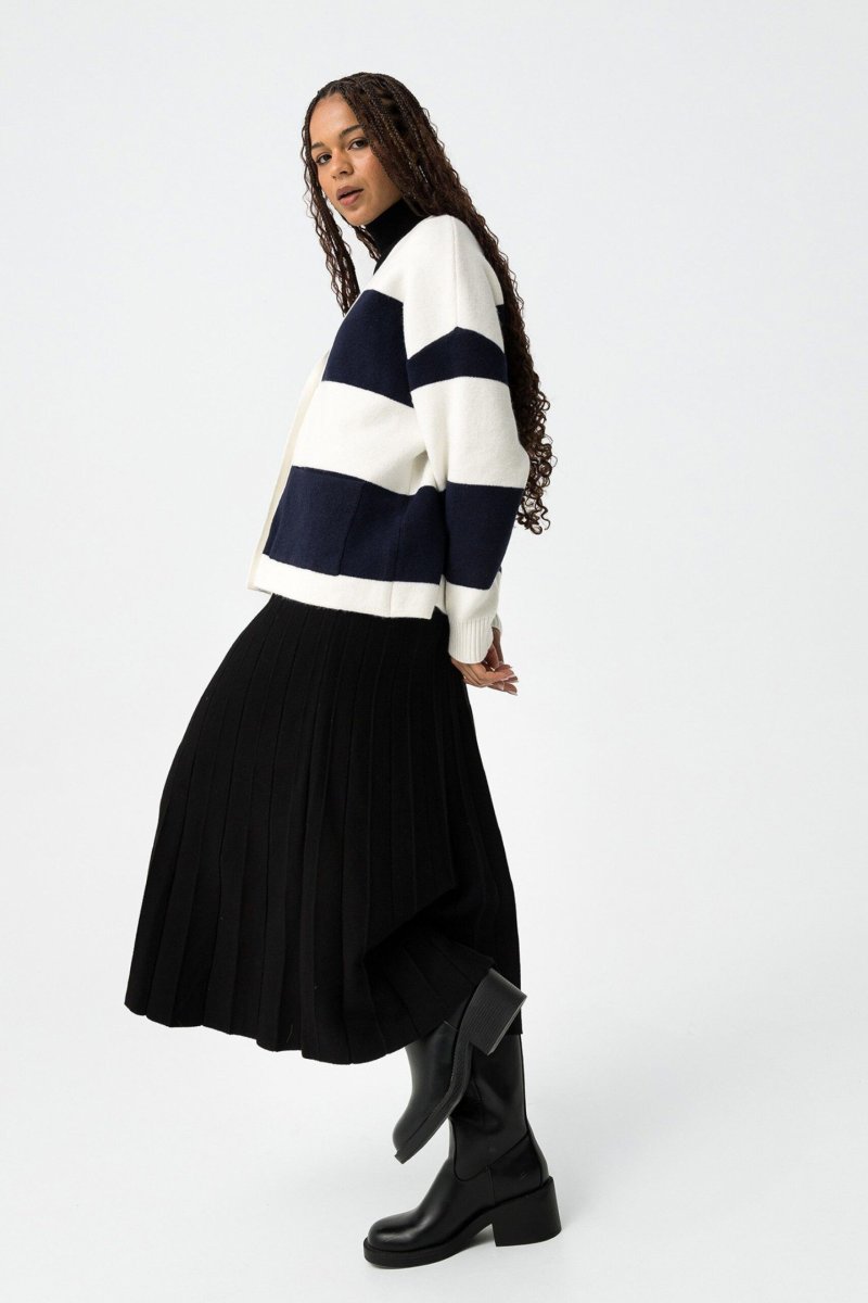 Falda punto Eadith negro - Imagen 4