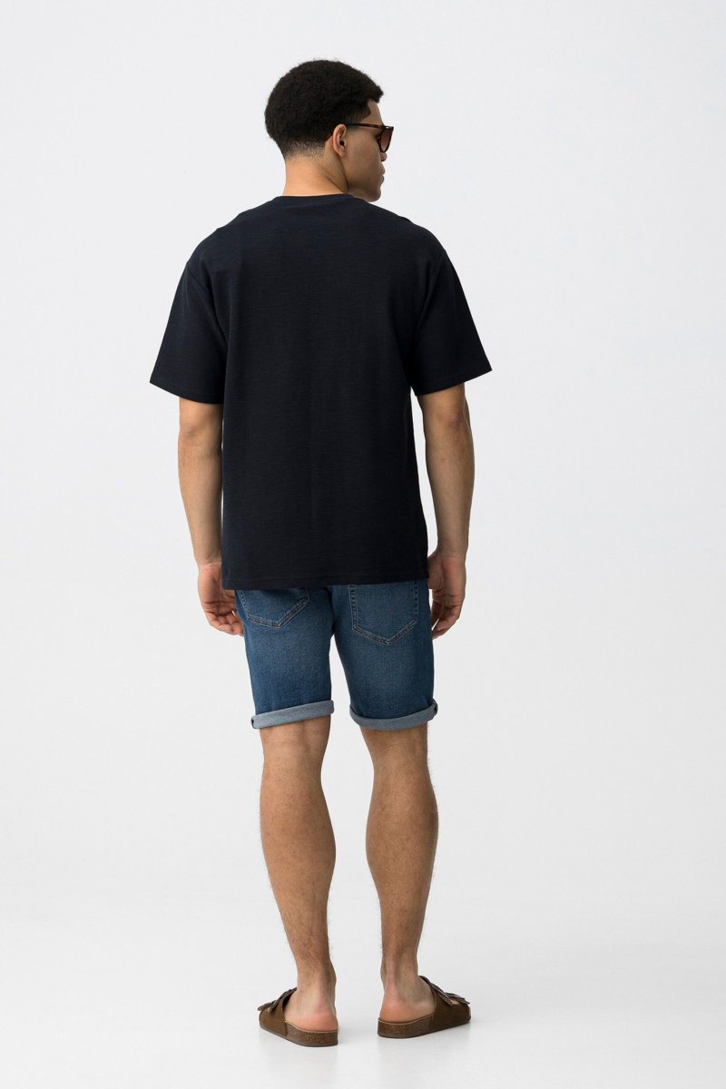 Short Bryan azul oscuro - Imagen 4