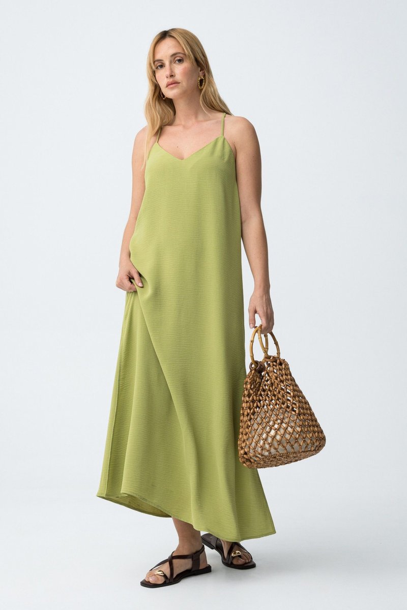Vestido Bestie verde