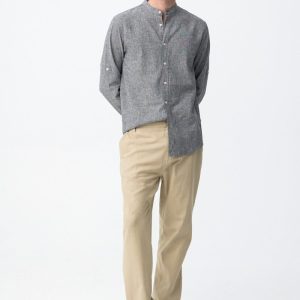 Pantalón chino relaxed beige
