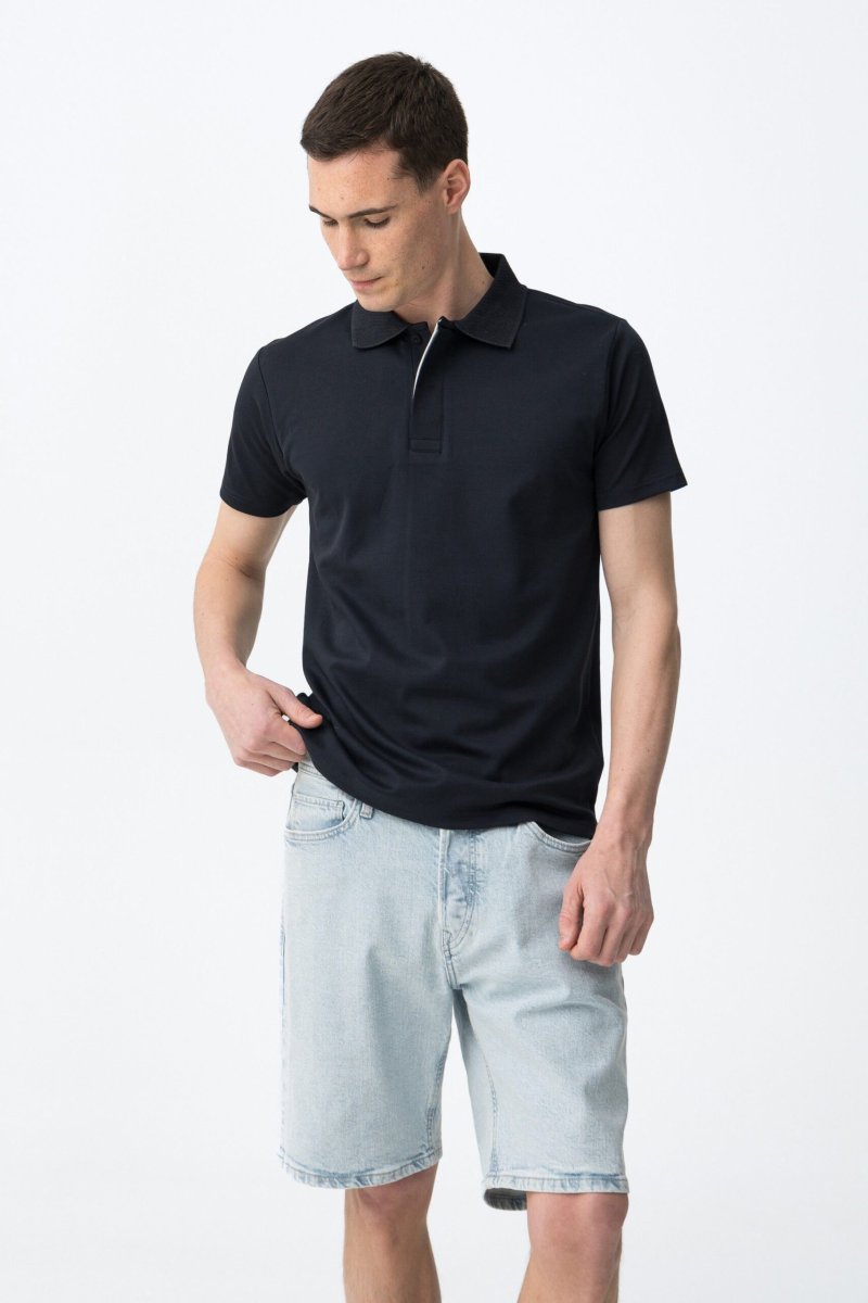 Polo Graham azul - Imagen 4