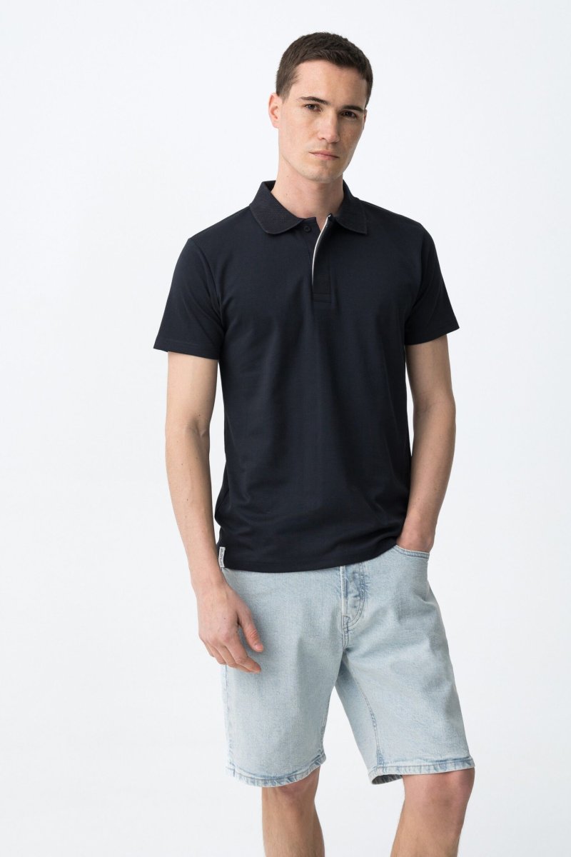 Polo Graham azul - Imagen 2