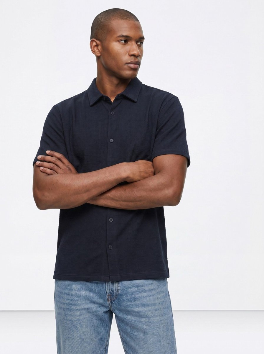 Camisa Sidartha azul - Imagen 2