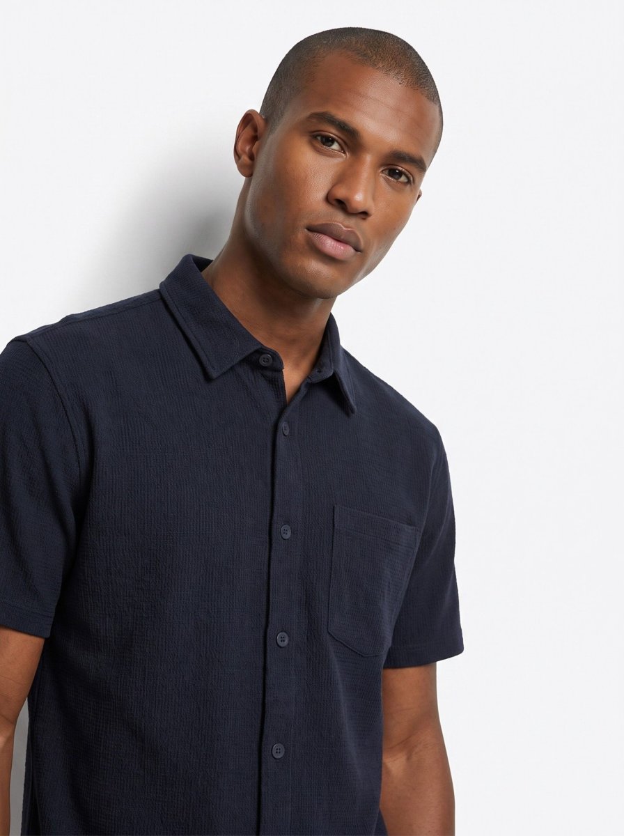 Camisa Sidartha azul - Imagen 3