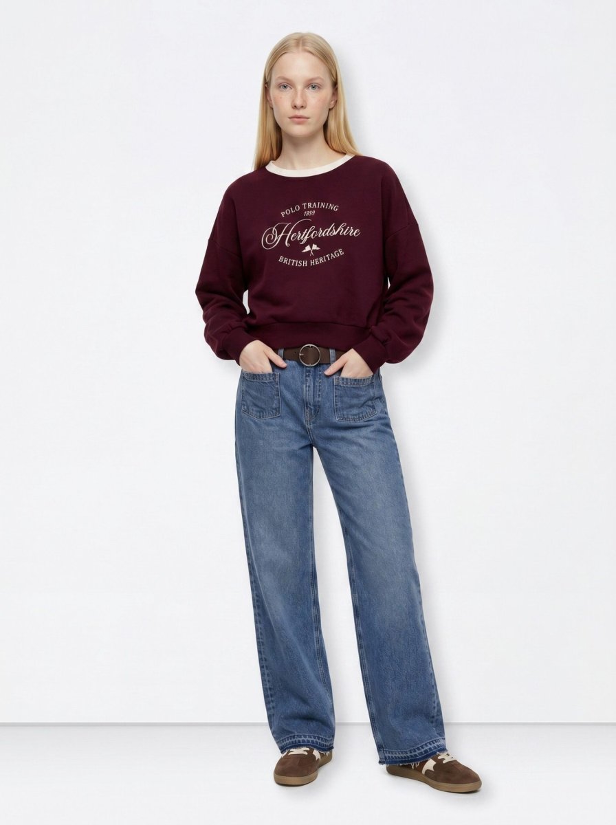 Sudadera Soulfire granate - Imagen 3