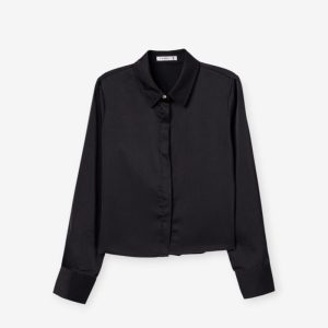 Camisa Borda azul oscuro