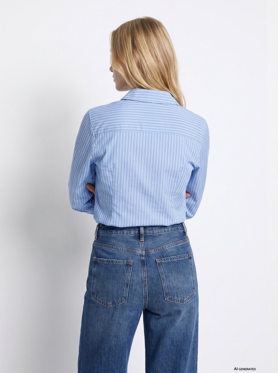 Camisa Beto azul - Imagen 3