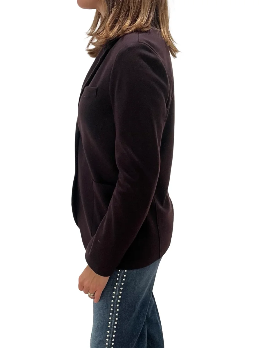 Blazer Lisa Merino Harris Wharf London Burdeos - Imagen 7