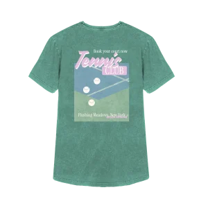 Camiseta Tennis musk green