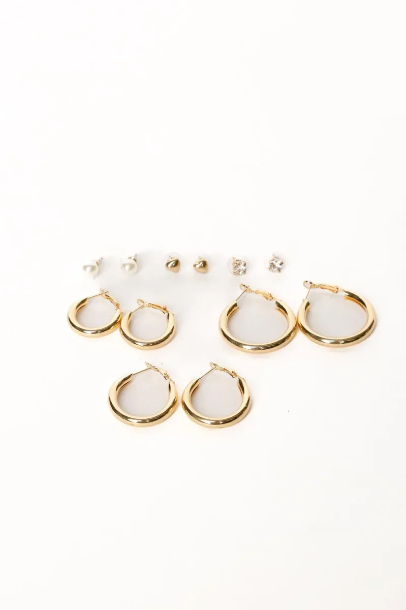 Set De Aros Agustina Dorado Eclipse - Imagen 3