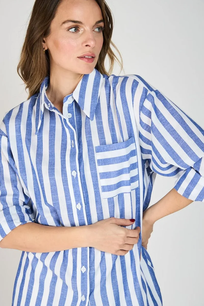 Camisa Rayada Sara Eclipse - Imagen 4