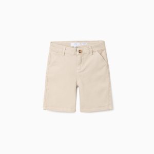 Bermuda chino niño beige básica ZKBAP0402_26030