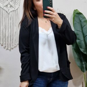 Blazer Plus Amanda Negra