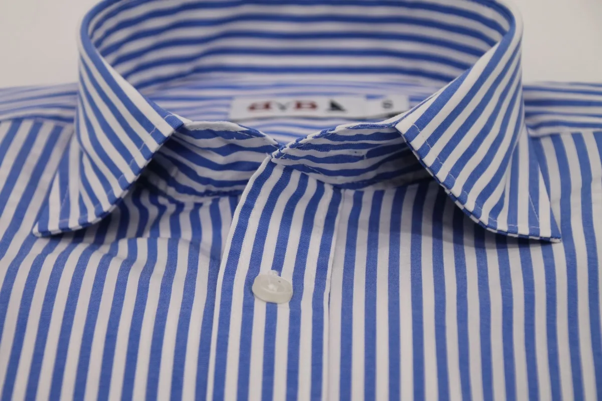 CAMISA RAYAS AZULÓN Y BLANCA - Imagen 3