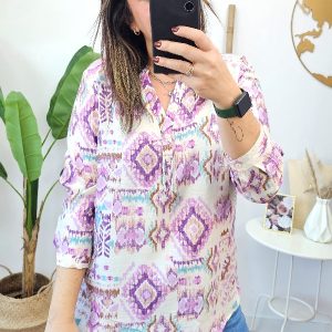 Blusa Louise Morada