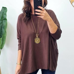 Maxi Jersey Marron