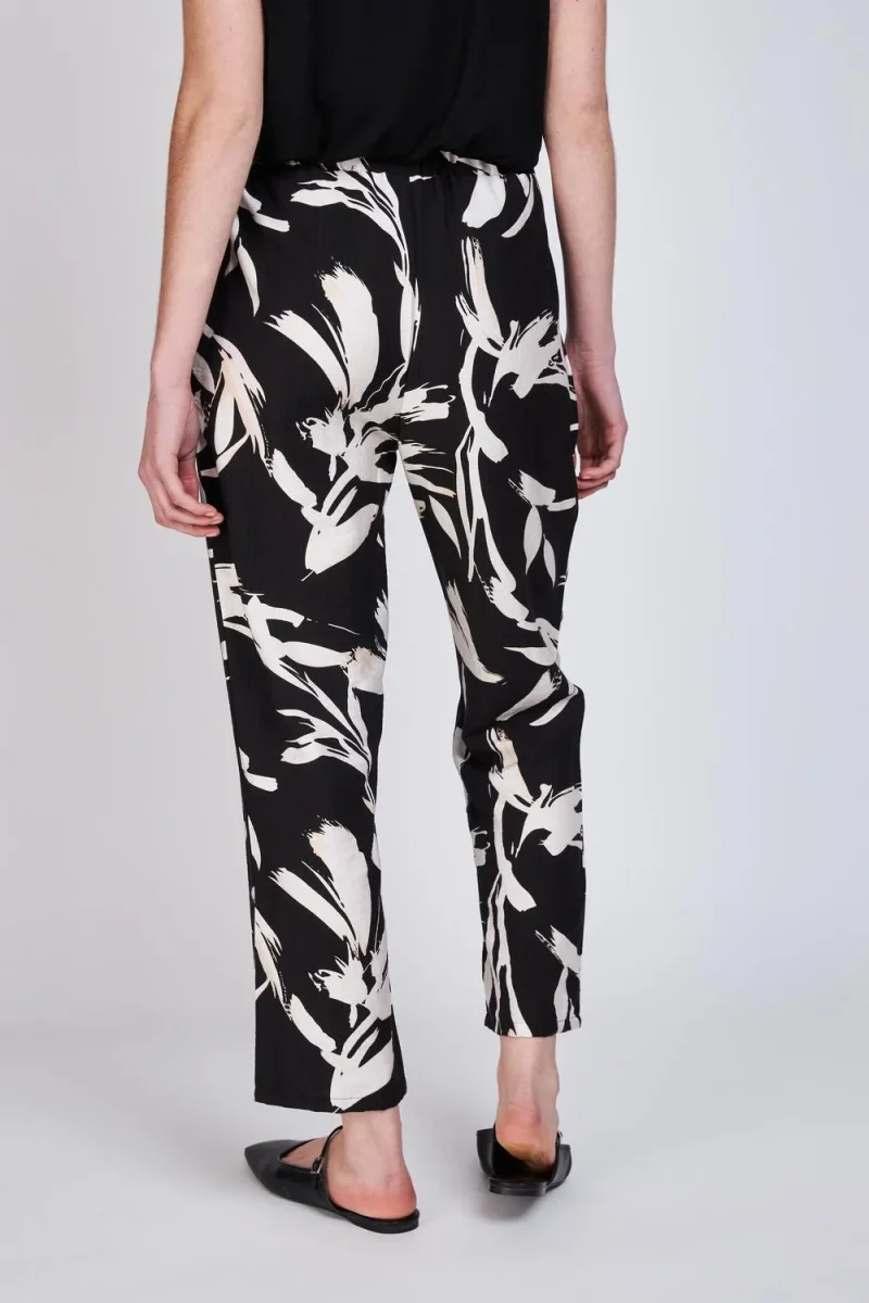 Pantalón Estampado Asunción Negro Woman by Eclipse