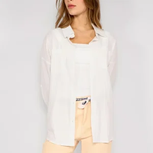 Camisa Algodón Virginia Crudo